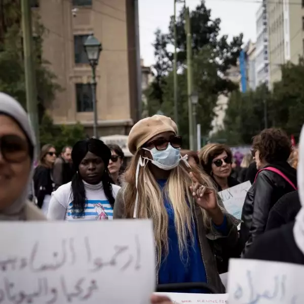 International Women's Day In Athens
