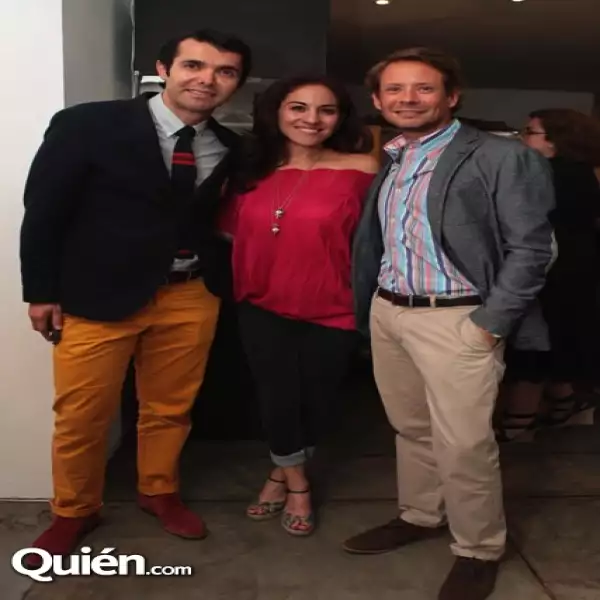 Lorenzo Ruiz, Ely García Lourdes y Guillermo Rojas