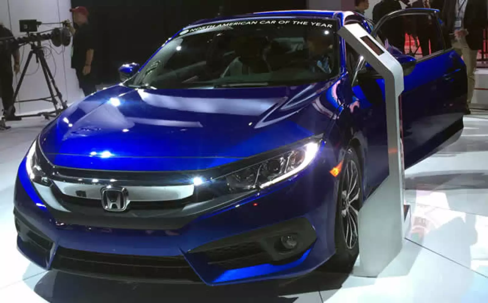El Honda Civic fue nombrado como el mejor auto norteamericano del año. 