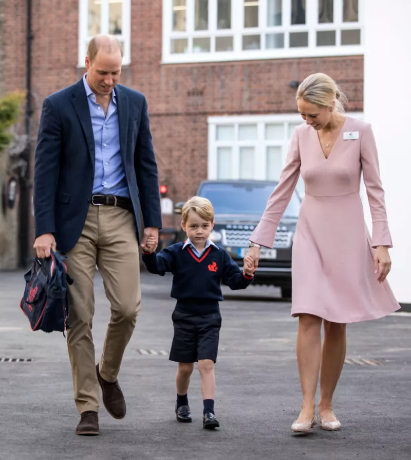 príncipe William y el príncipe George