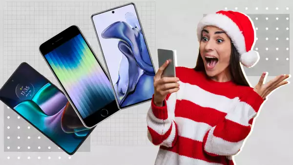 ¿Quieres regalar (te) un celular para Navidad? Te dejamos estas opciones