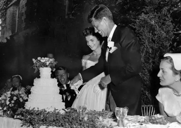 Los Kennedy se casaron en 1953.