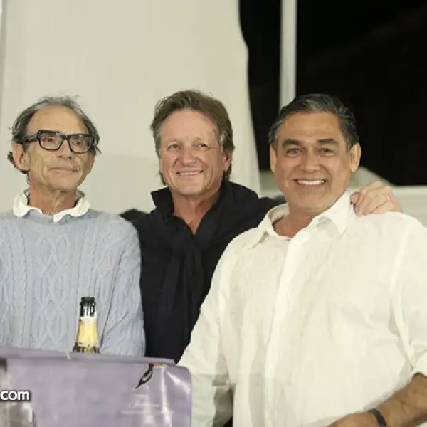 Alberto Ardossone, Giorgio Brignone y Octavio Munguia