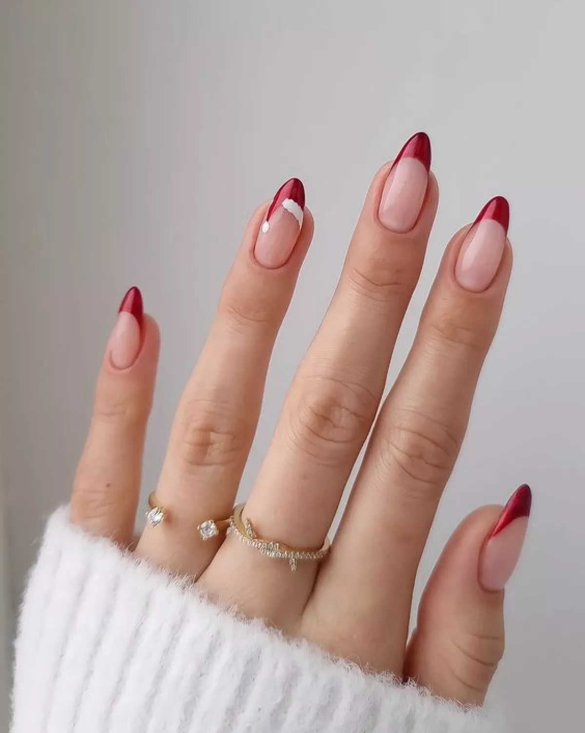Santa Nails. 