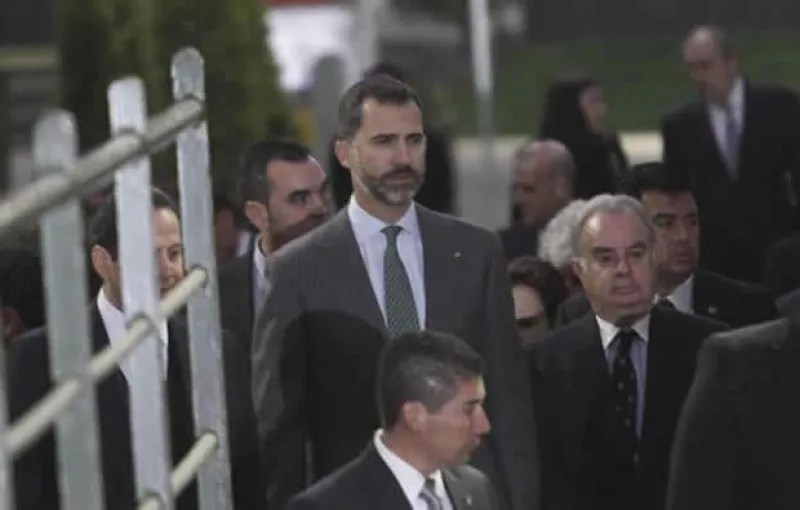 Así ha sido el paso del príncipe de Borbón por tierras aztecas para la toma de posesión de Enrique Peña Nieto.