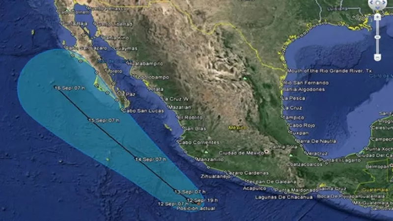Odile 2,  11 de septiembre