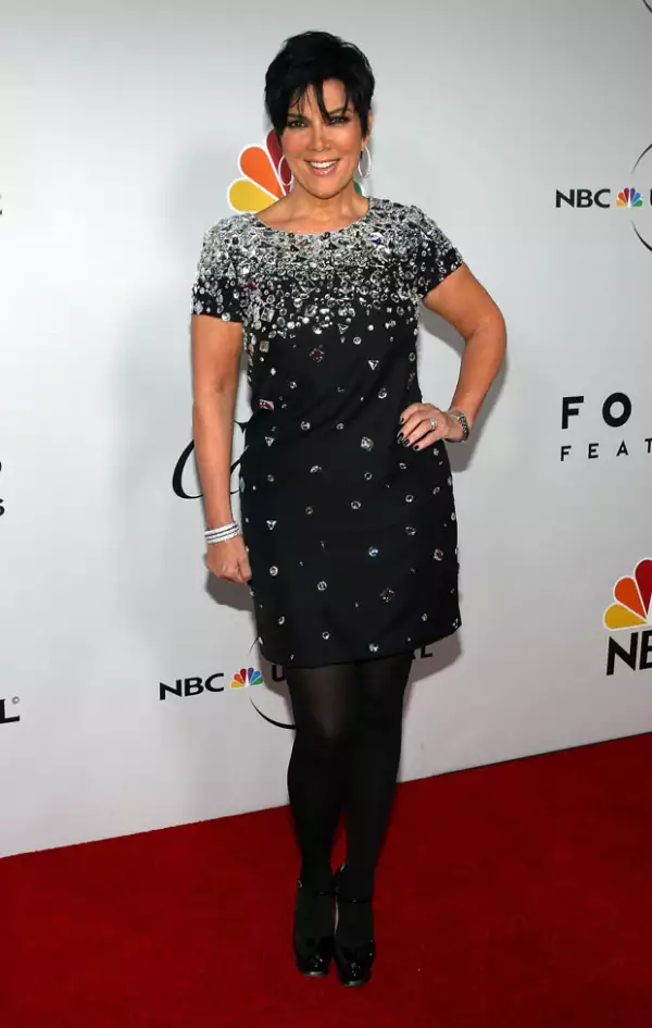 Kris en los Golden Globes de 1999.