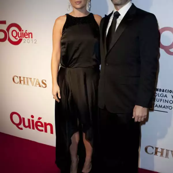 En 2012 durante la gala Quién 50.