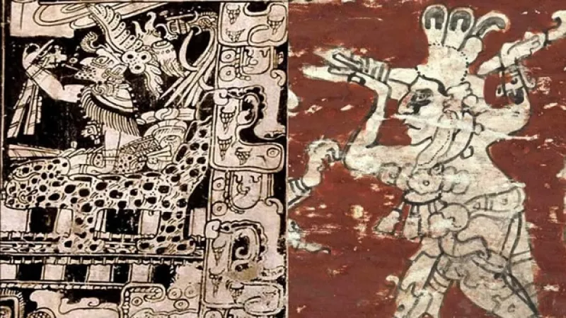 glifos mayas de la zona arqueologica del Tortuguero