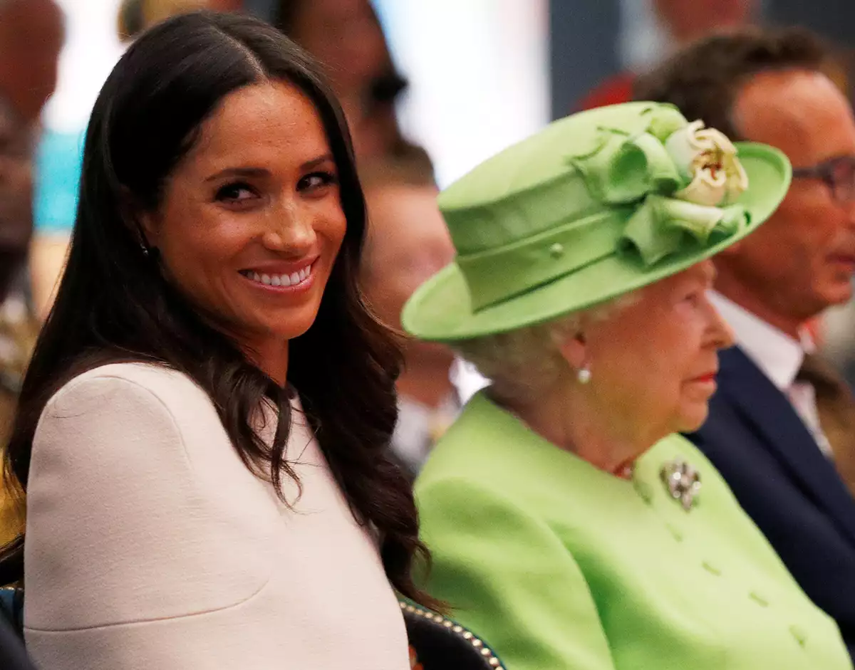 The Duchess Of Sussex Undertakes Her First Official Engagement With Queen Elizabeth II