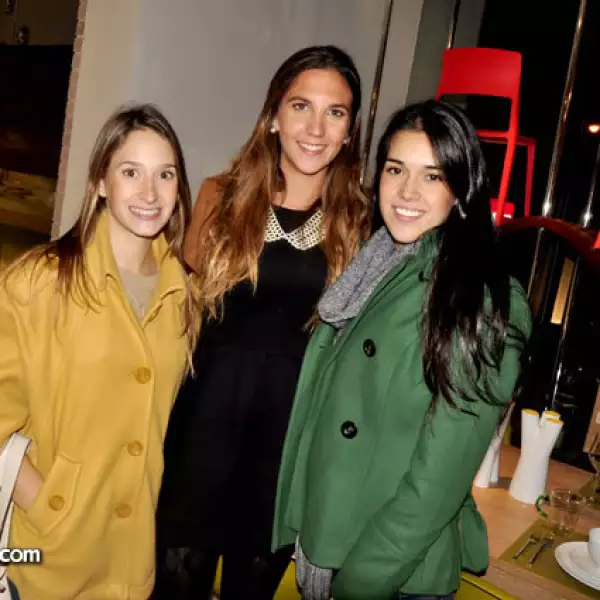 Ana López, Trudy Durán y Marian Castilla