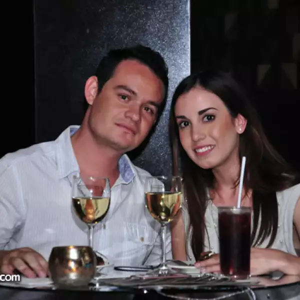 Enrique Toussaint y Patricia Bautista