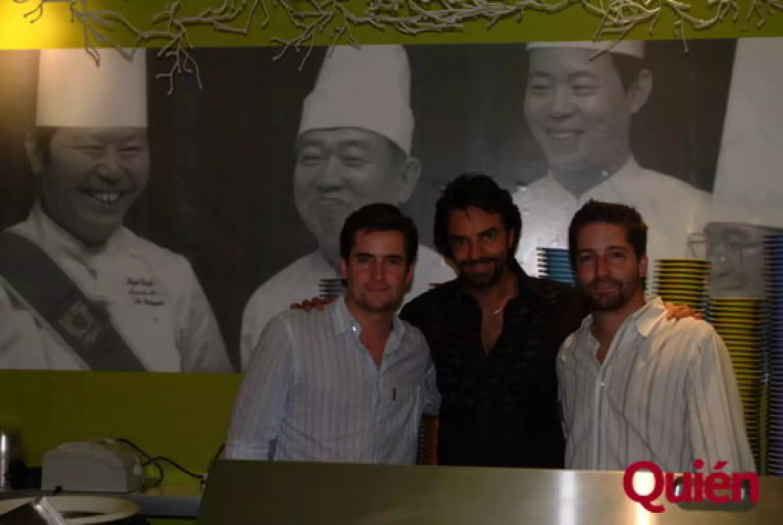 Andrés Mier y Terán, Carlos Mier y Terán, Eugenio Derbez