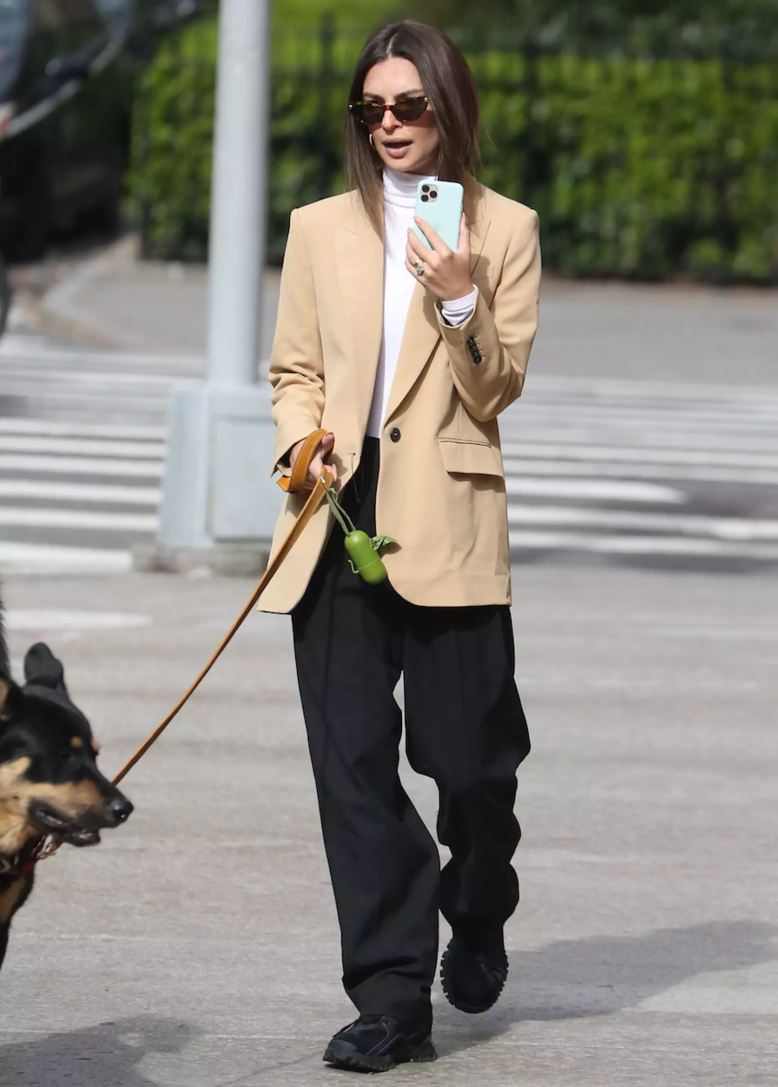 Emily Ratajkowski out and about, New York, USA - 11 Mar 2020