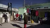 Migrantes enviados a México desde EU por protocolo de protección a migrantes.