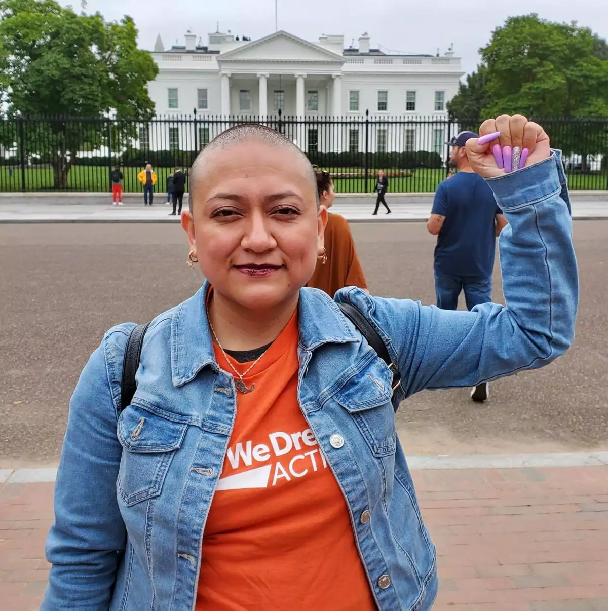 Karina Ruiz participo en organizacione sociales para proteger a migrantes en Estados Unidos.