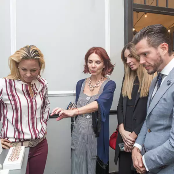 Alejandra de Cima, Lisette Trepaud, Andrea Wade y Luis Miguel Moreno