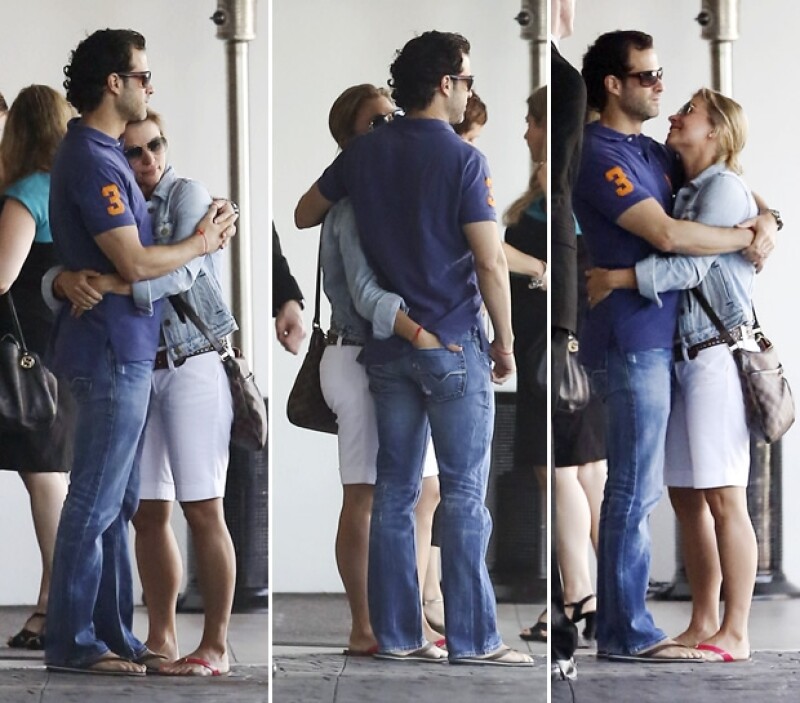 Emiliano y Ludwika se ven más enamorados que nunca.