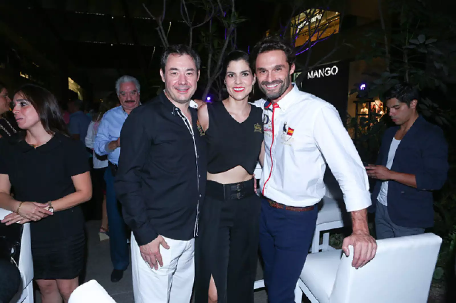 Manolo Martínez, Elizabeth Hannon e Iván Sánchez