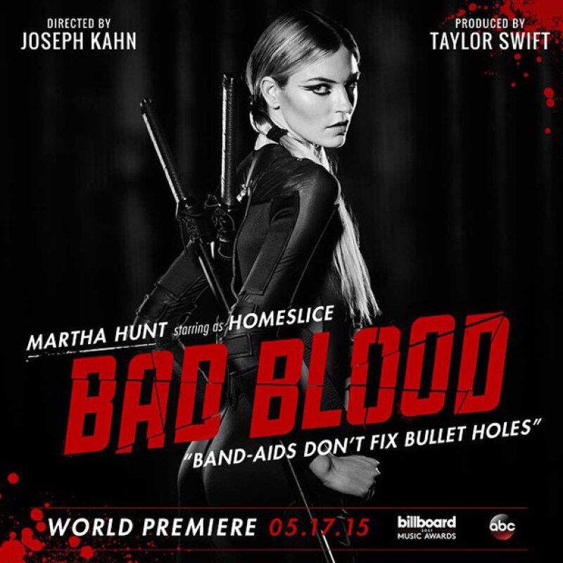 Martha Hunt será toda una Beatrix Kiddo con sus katanas.