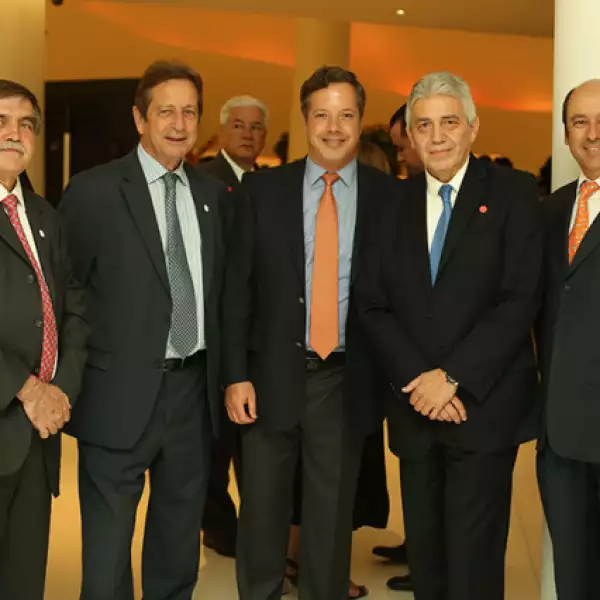 Javier Fonsarrade, Juan Fábrega, José Ponce, José Luis Millote y Luis Frias