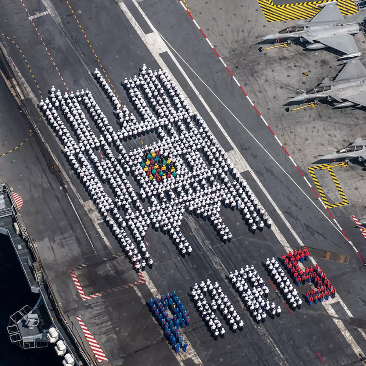 AT SEA-FRANCE-NOTRE-DAME-FIRE-TRIBUTE
