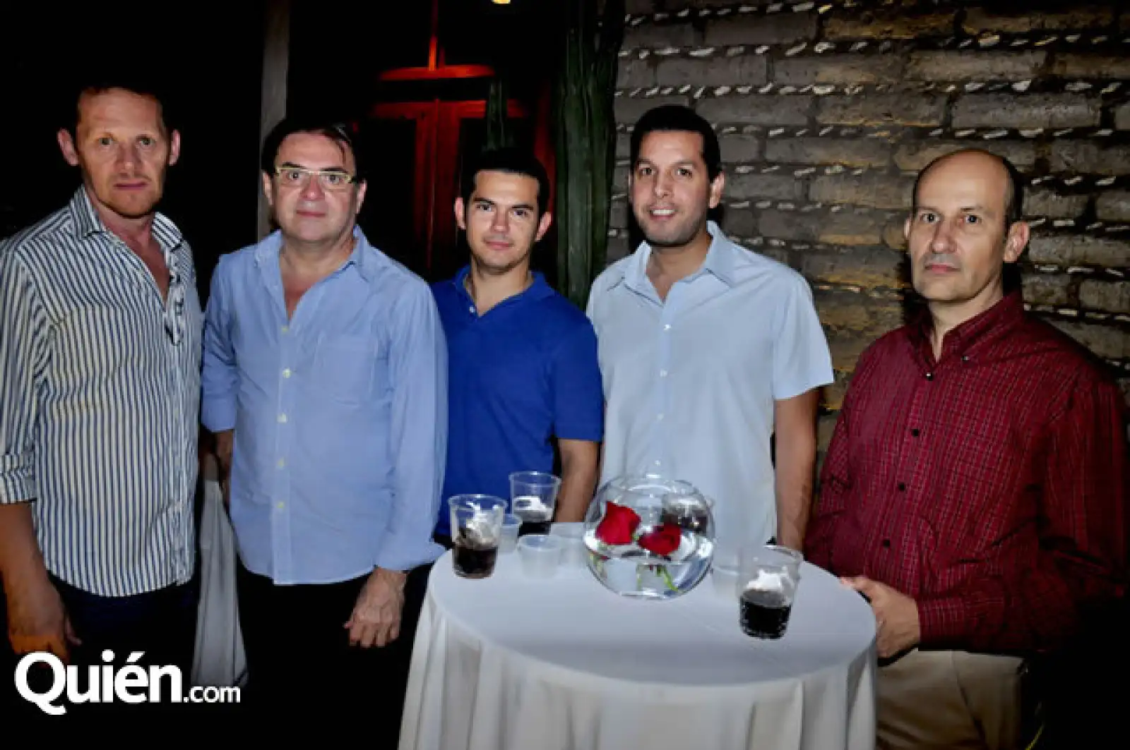 Juan Danés, Virgilio de la Paz, Iván Esparza, Luis Gallegos y Juan Cantú