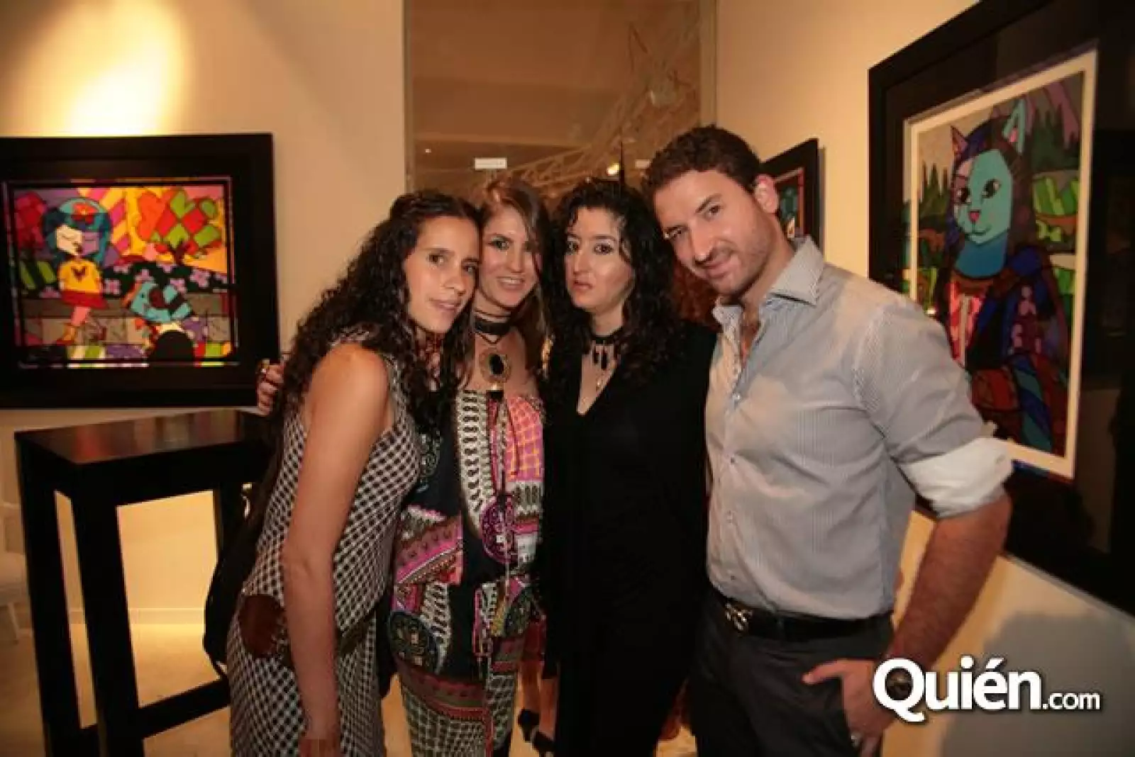 Inaguración exposicion Romero Britto