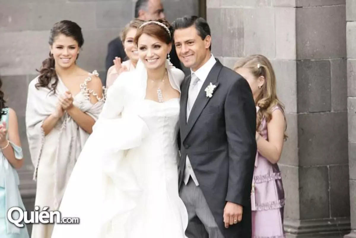 Angélica Rivera y Enrique Peña Nieto
