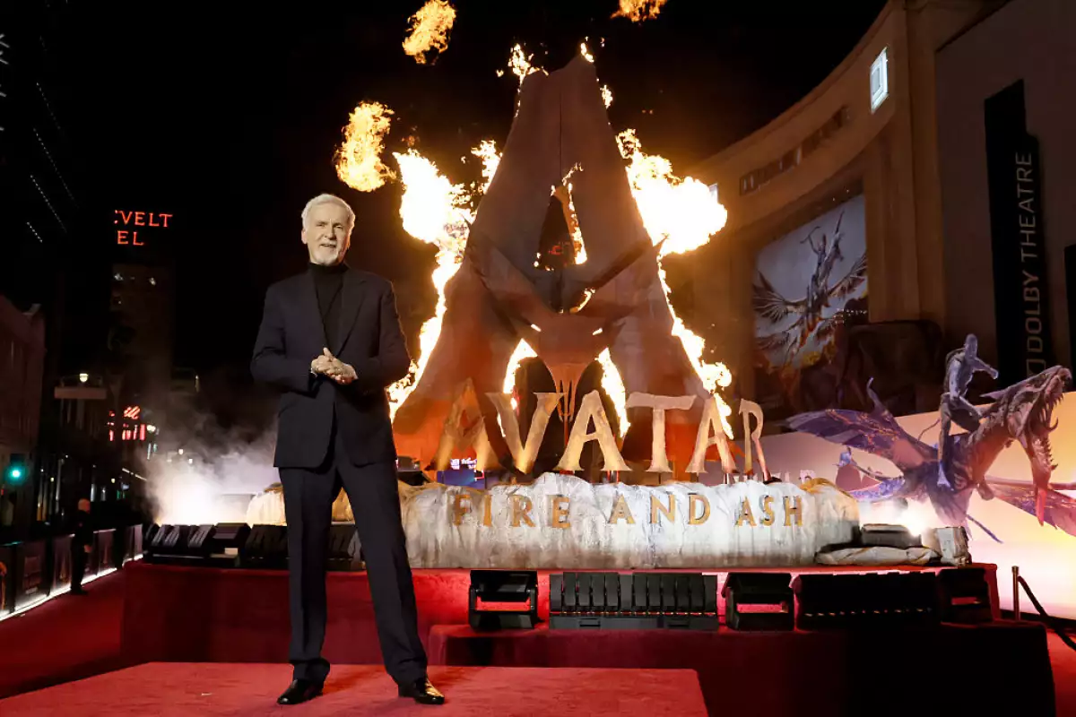 "Avatar Fire And Ash" World Premiere
