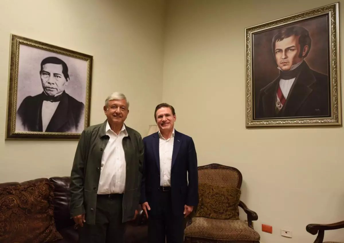 AMLO y Rosas Aispuro