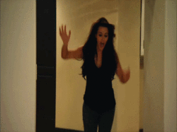 Kim KArdashian GIF exicted