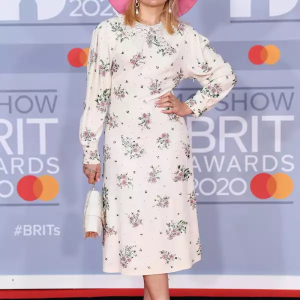 40th Brit Awards, Arrivals, Fashion Highlights, The O2 Arena, London, UK - 18 Feb 2020