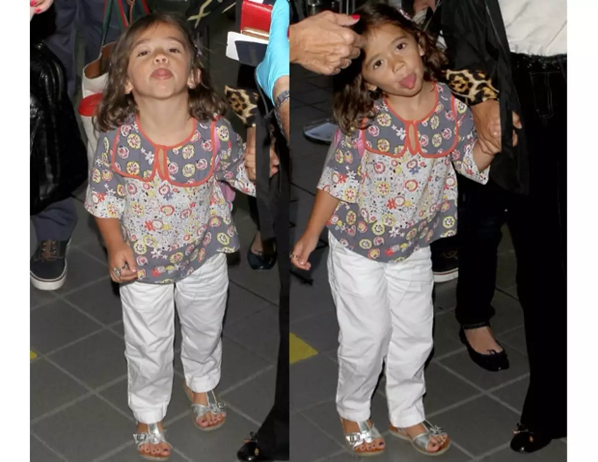Desde que nació, Valentina Paloma ha tenido que lidiar con los paparazzi.