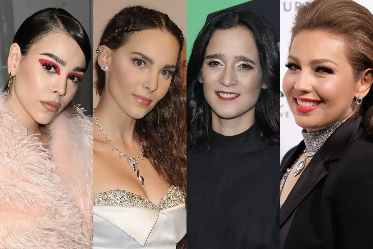 Famosas alzan la voz en el 8M