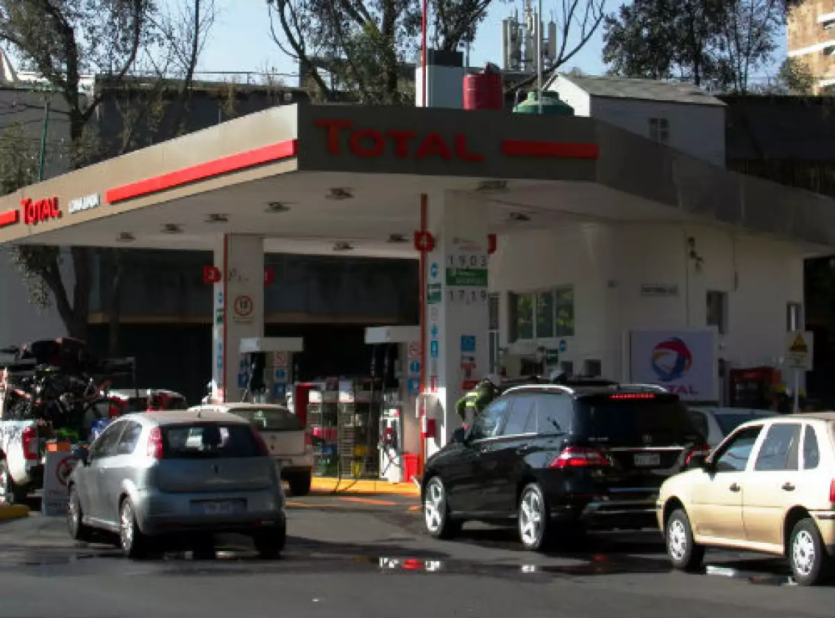 gasoliner�a de Total en M�xico