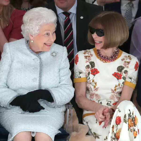 The Queen Presents The Inaugural Queen Elizabeth II Award For British Design At London Fashion Week
