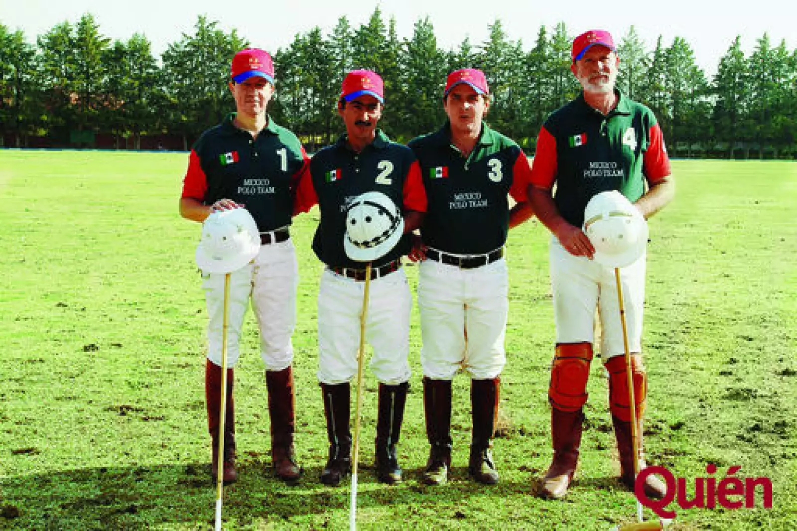 Pablo Ruiz Limón, Pancho Aguilar, Diego Solórzano, Luis Pablo Martínez del Río