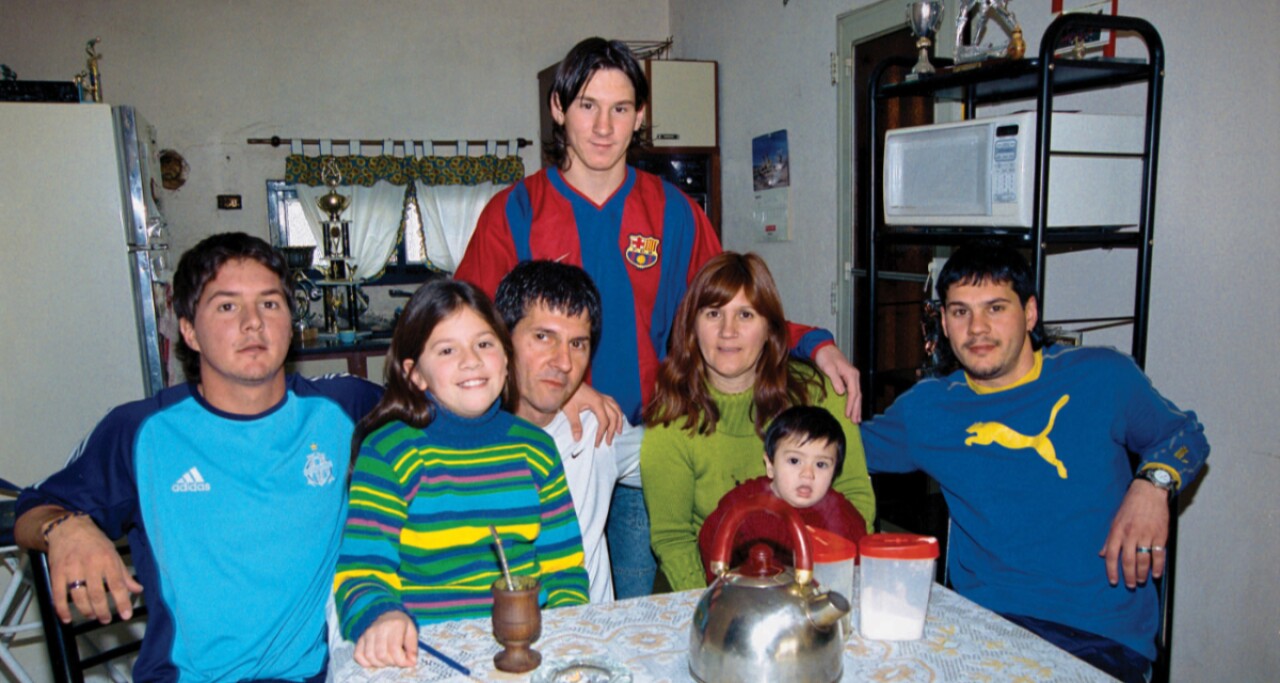 ¿Quiénes integran la familia de Lionel Messi?