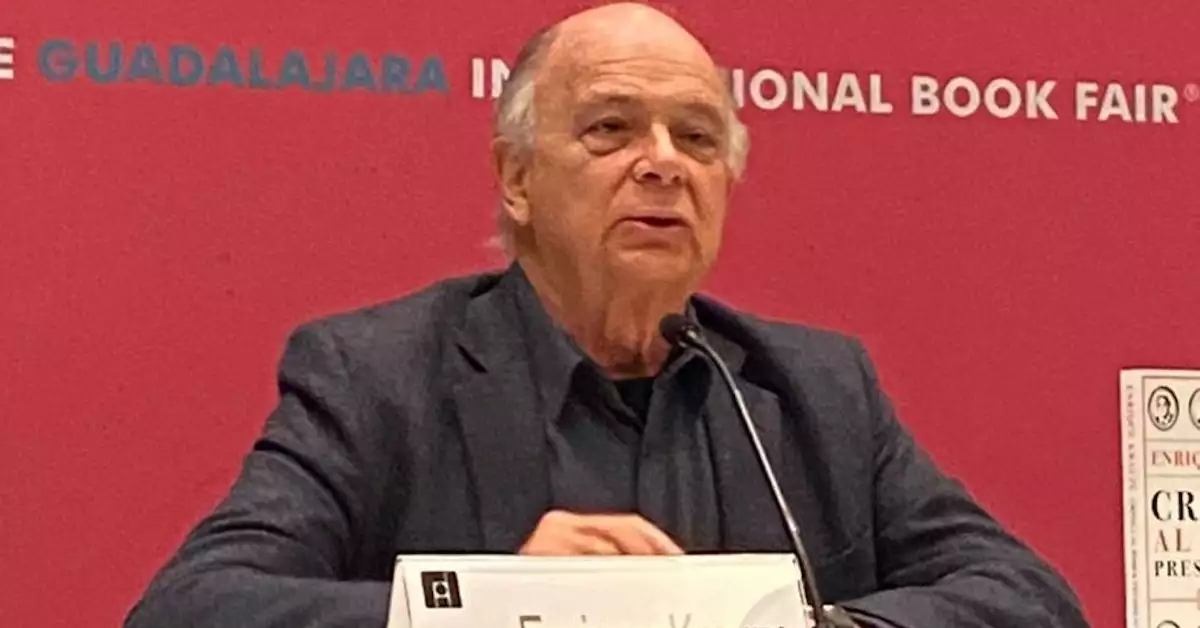 Enrique Krauze presenta libro en Guadalajara 