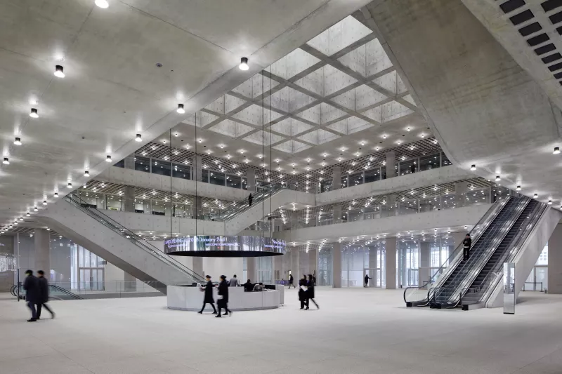 Amorepacific Headquarters de David Alan Chipperfield, ganador del Premio Pritzker