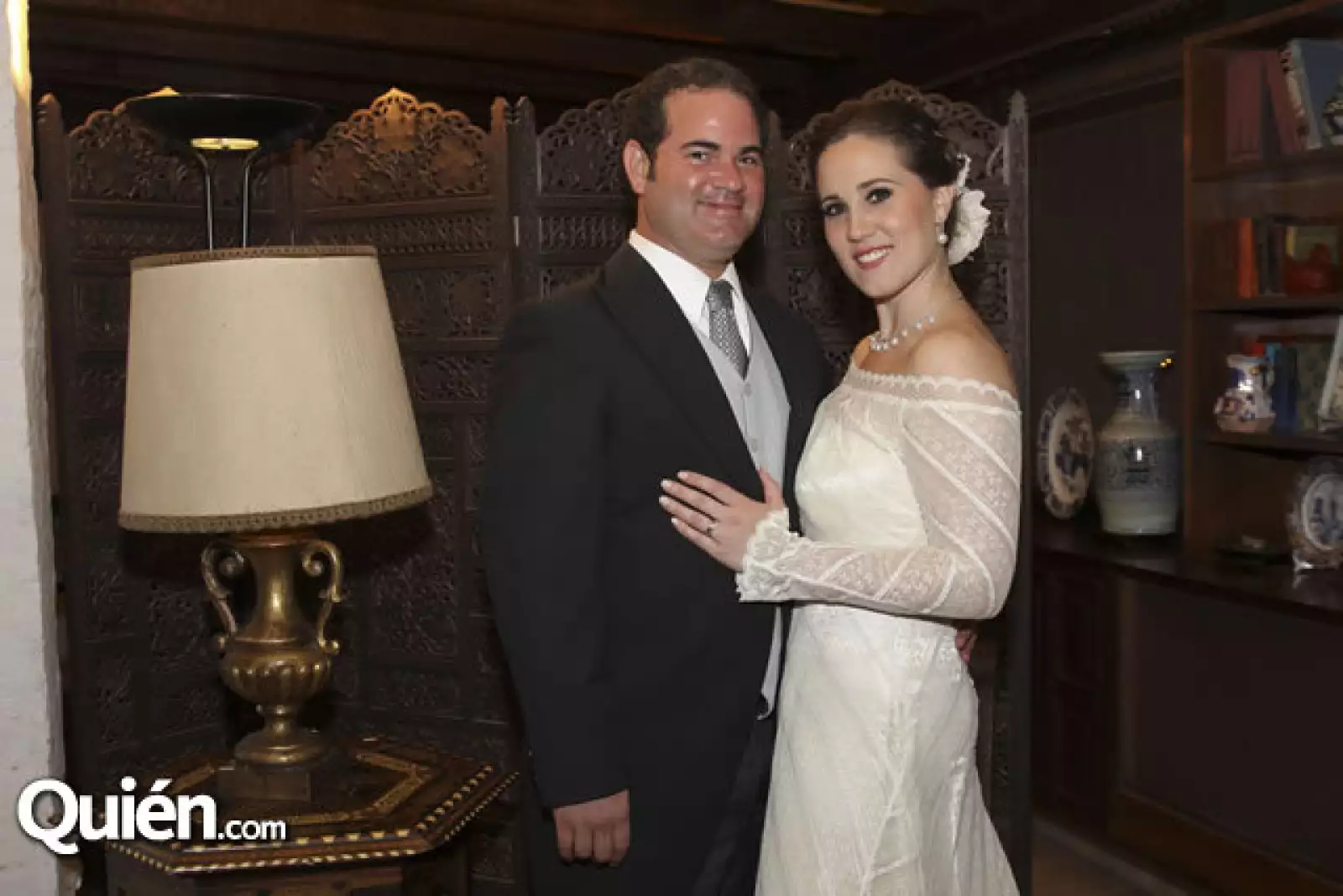 Santiago Lamadrid y Elisa Michel