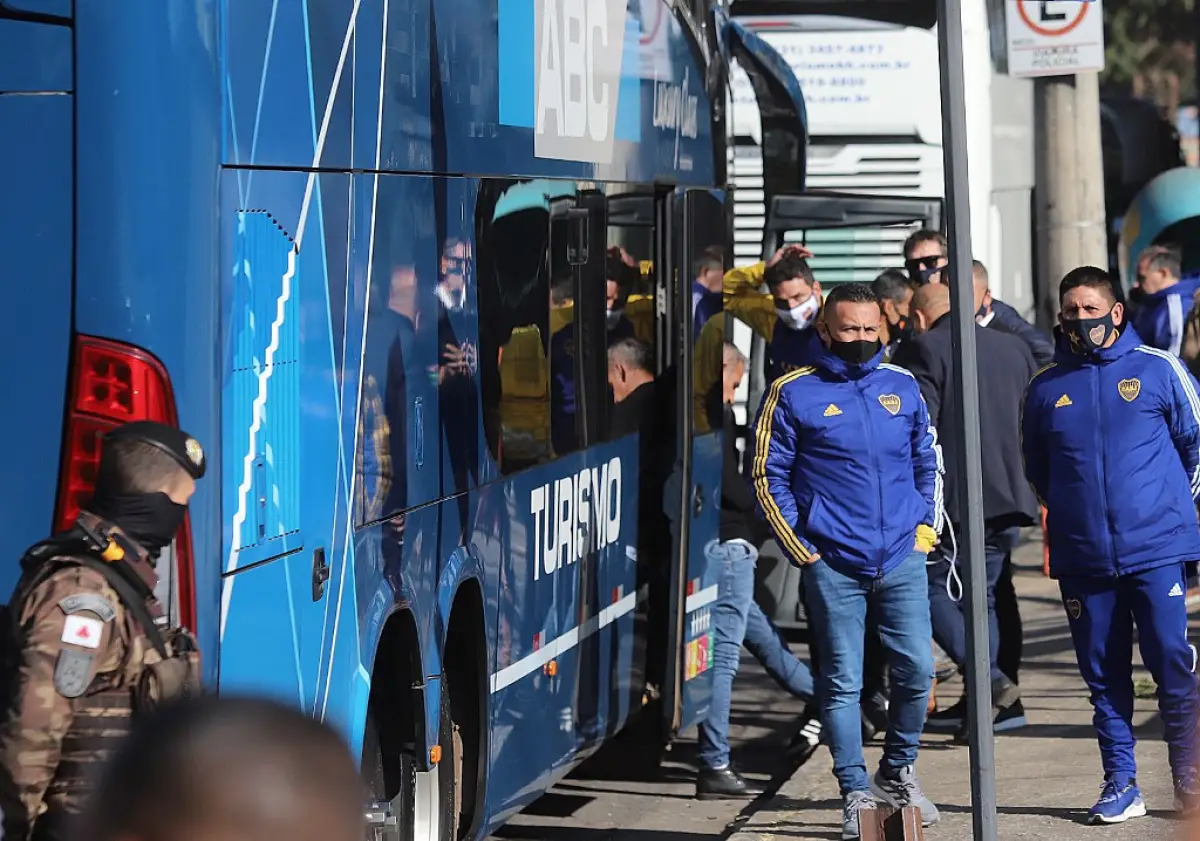 FBL-BRAZIL-LIBERTADORES-BOCA-POLICE