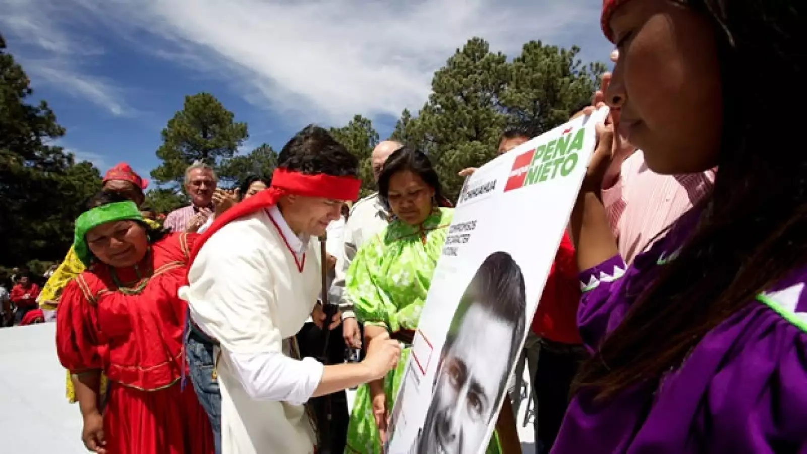 Enrique Peña Nieto en Guachochi, Chihuahua