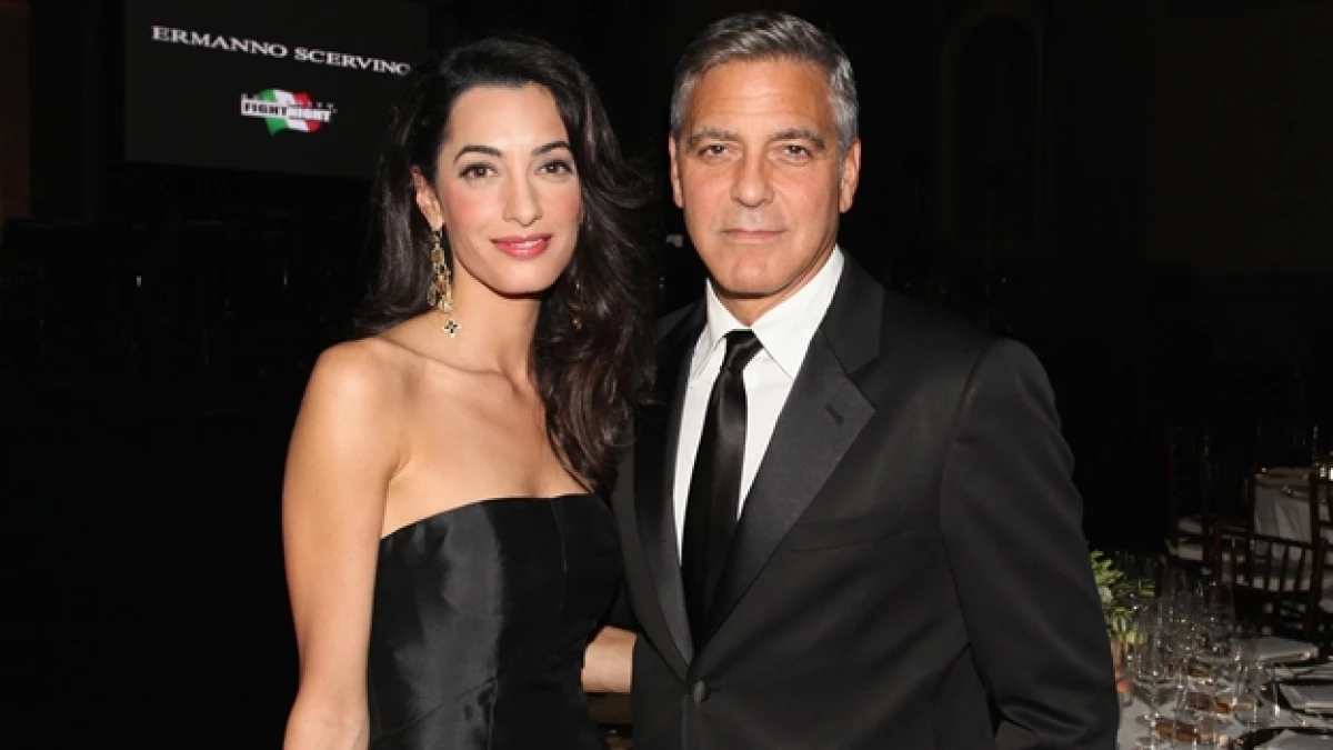 Amal Alamuddin george clooney
