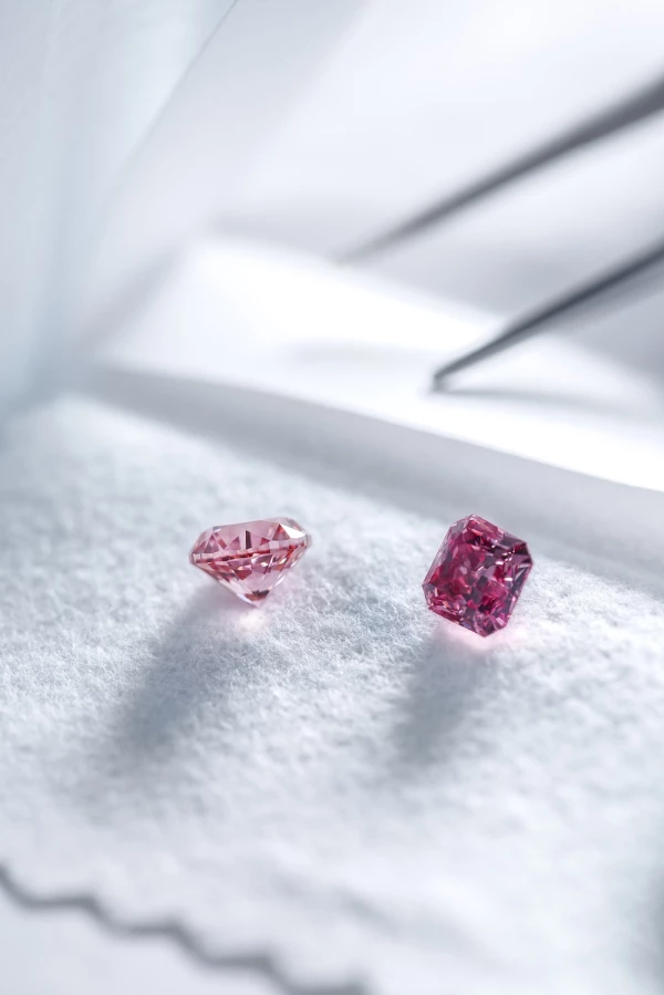 diamantes Tiffany rosados