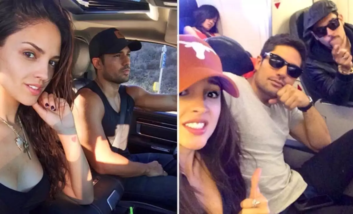 Eiza y Cotrona han convivido mucho juntos en la grabación de la serie.