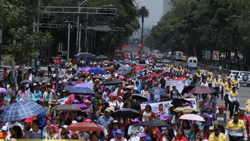 marcha Paseo de la Reforma