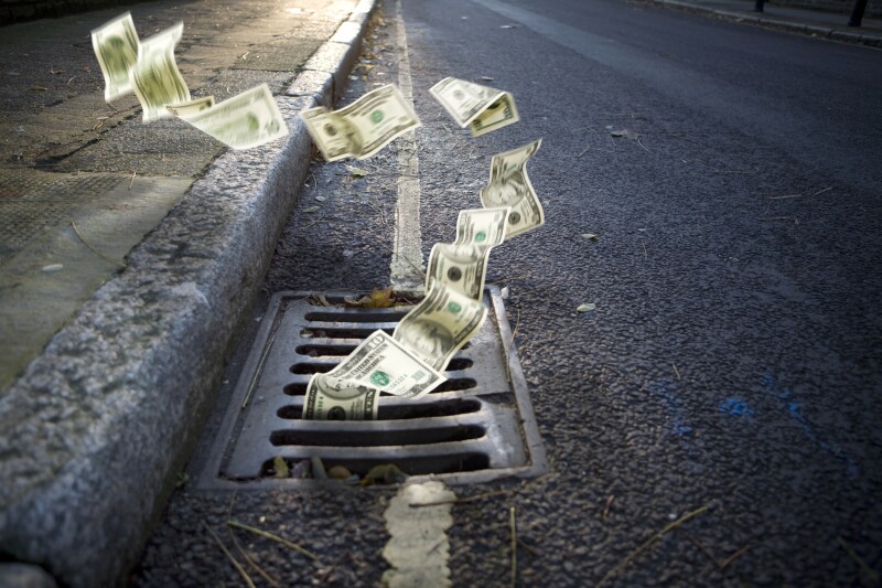 En las inversiones.