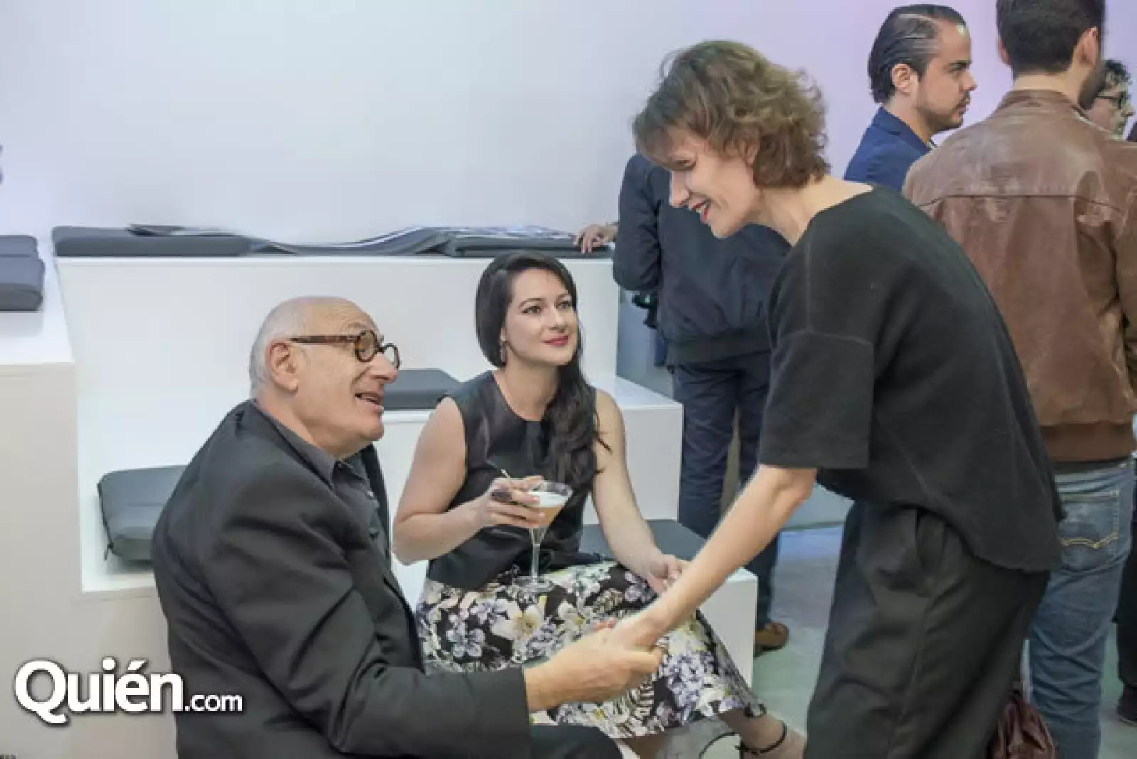 Michael Nyman, Saro Silva y Raquel Bañon